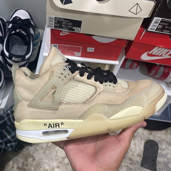 Off white Jordan 4 sails